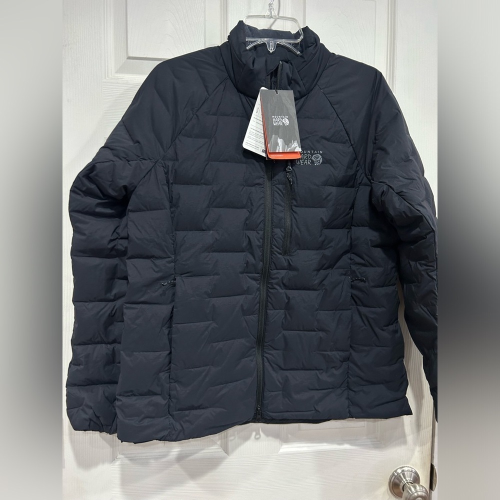 Mountain Hardwear Women's L Large Stretchdown Down Jacket Black NWT